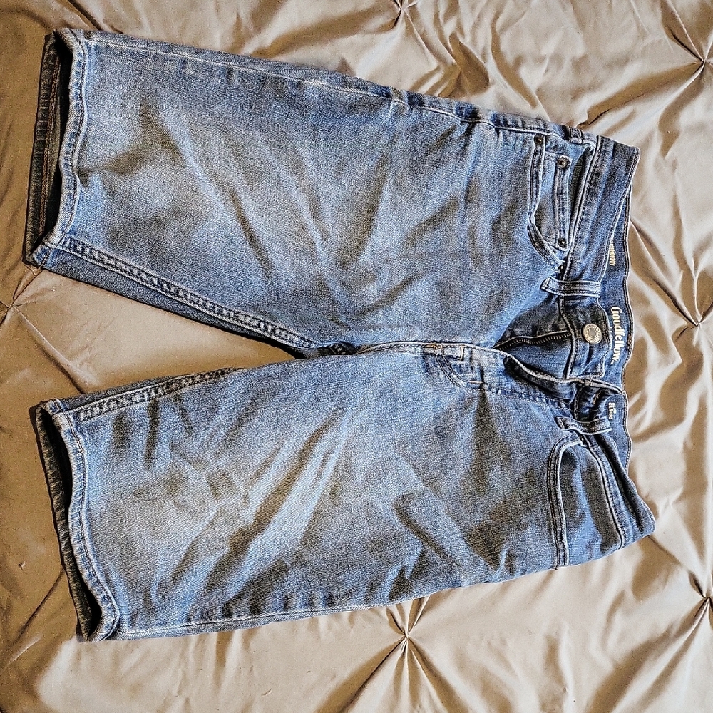 Blue Denim Shorts